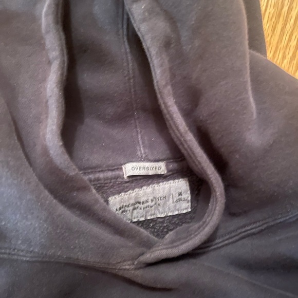 Abercrombie & Fitch Oversized Black Hoodie - Picture 4 of 4